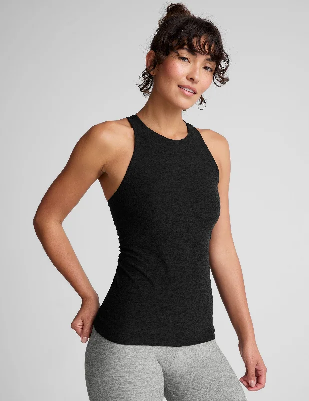 Boutique style Spacedye Long Length Refocus Tank