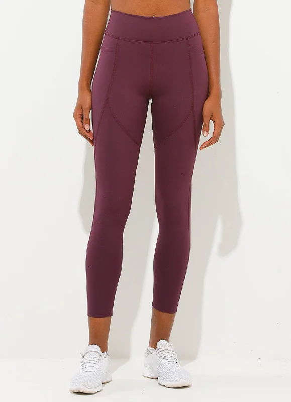 Sports suit style Adapt Leggings (Cabernet)
