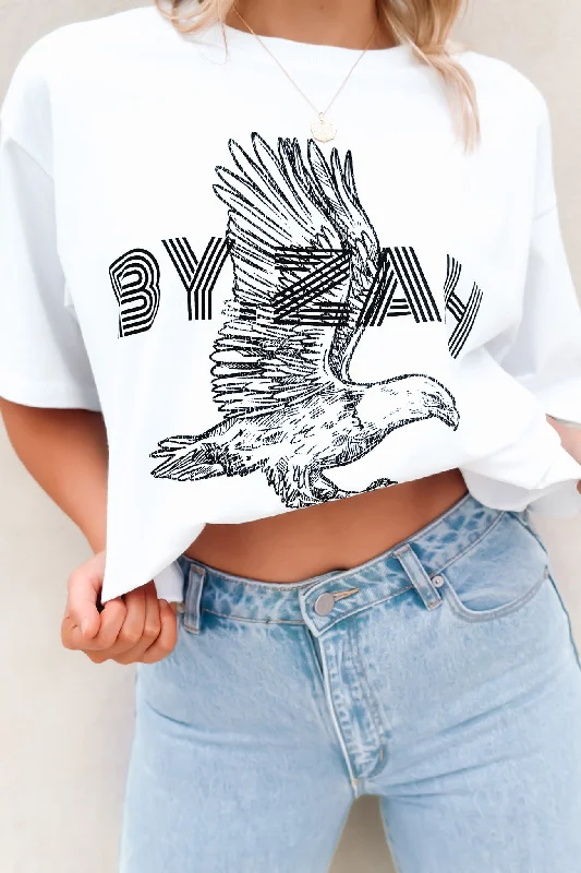Fresh And Simple ZEP Eagle Tee White