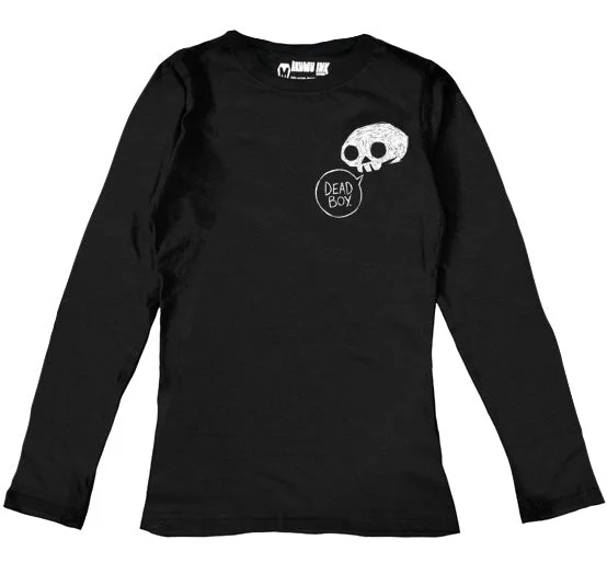 Street Sports Shoes Dead Boy Logo Women Long Sleeve Tshirt