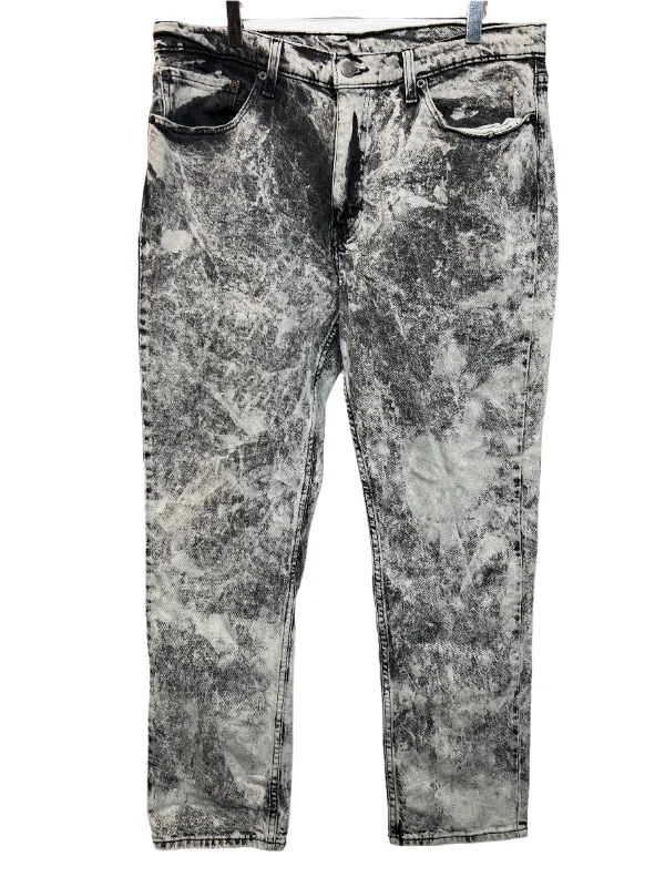 Sweet Fresh Feeling Levi 511 Black White Jeans (36x30)