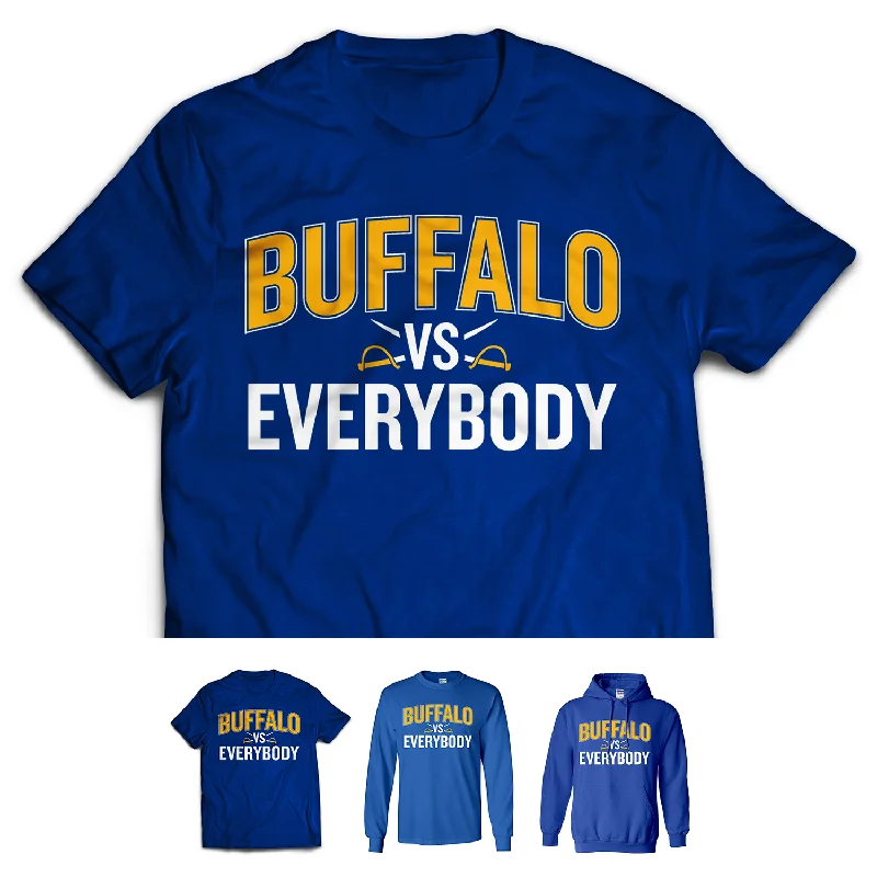 Literary Style Buffalo Hockey Vs Everybody - Royal