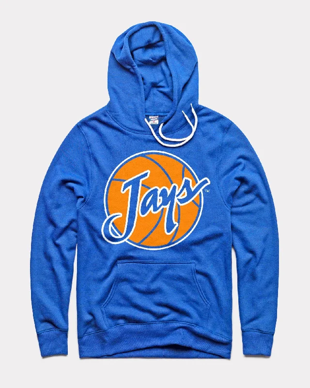 Trendy and versatile Creighton Jays Basketball Royal Blue Hoodie