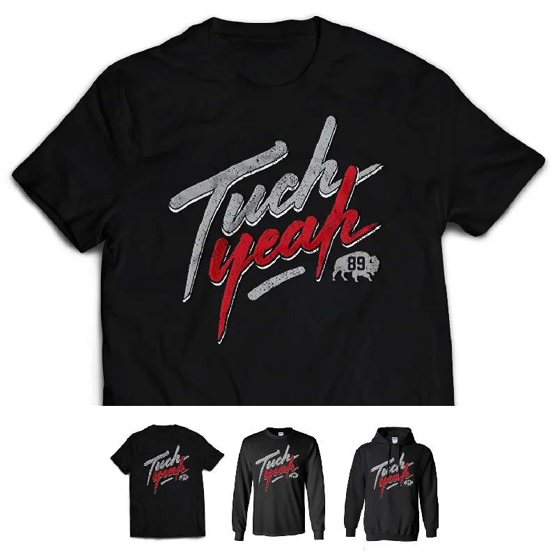 Street Sports Style Tuch Yeah - Black & Red