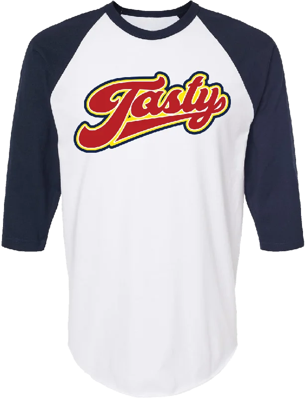 Sports litigation style TASTY STEVE - 'Tasty Tee' Raglan Shirt - Cardinals Blue