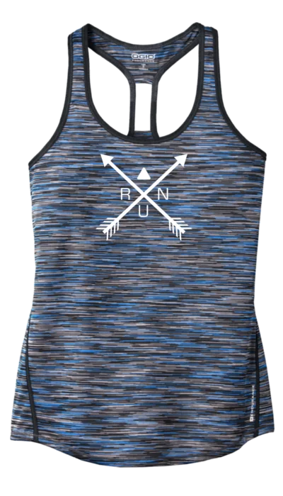 Sports litigation style Women's Reflective Tank Top - Crossed Arrows
