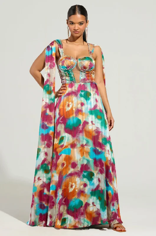 Street Letter Style ON THE RUN MAXI DRESS