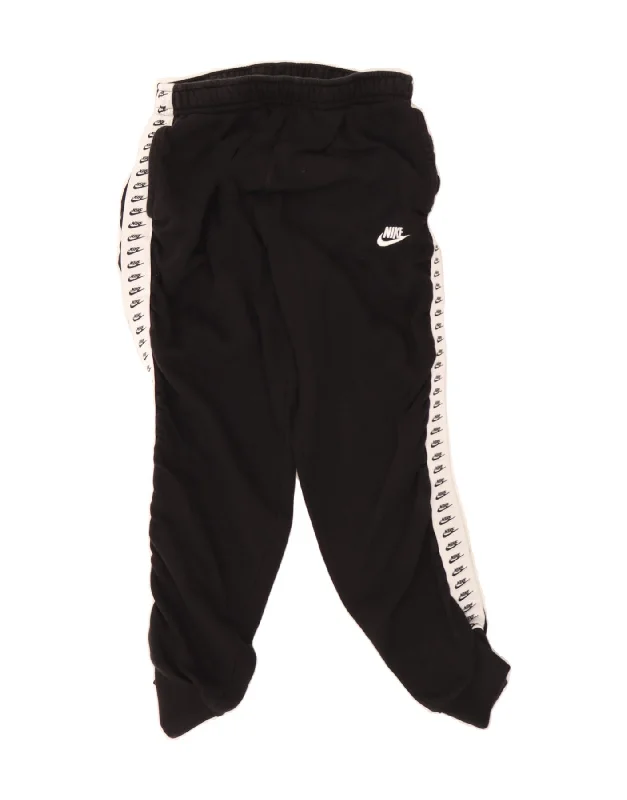 Retro Woolen Jacket NIKE Womens Tracksuit Trousers Joggers UK 14 Medium Black Colourblock Retro Woolen Jacket NIKE Womens Tracksuit Trousers Joggers UK 14 Medium Black Colourblock
