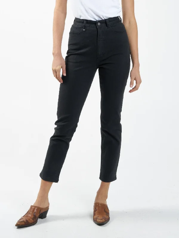 Retro Stripes Casey Jean - Dusk Black