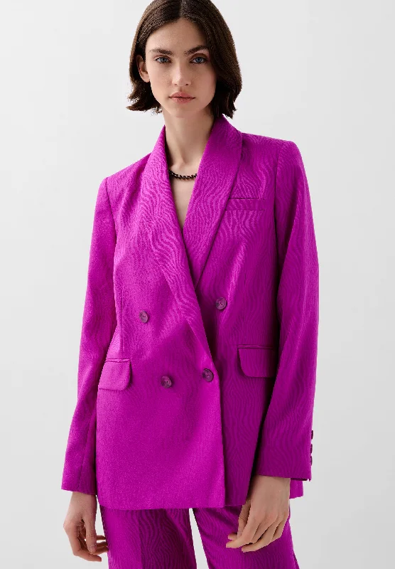 Street Vertical And Horizontal Design BLAZER SATINADA JACQUARD