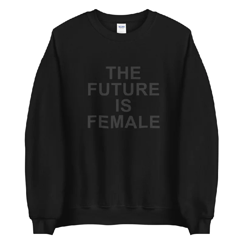 Sweet Chiffon Style THE ESSENTIAL UNISEX SWEATSHIRT BLACK