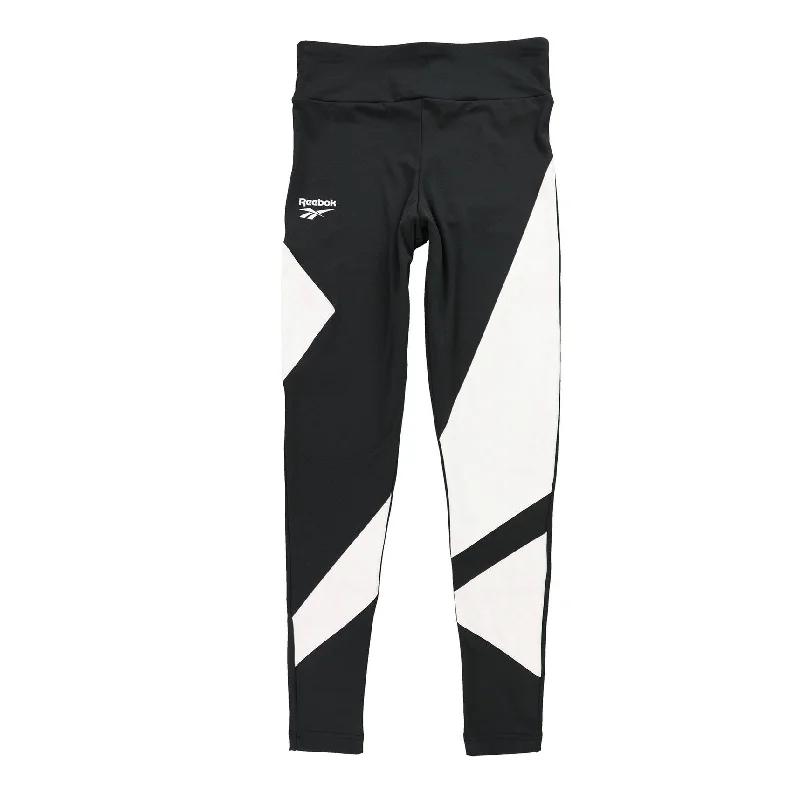 Sports Functional Style Reebok Womens Classics Vector 2-Tone Compression Athletic Pants, Black, Small Sports Functional Style Reebok Womens Classics Vector 2-Tone Compression Athletic Pants, Black, Small
