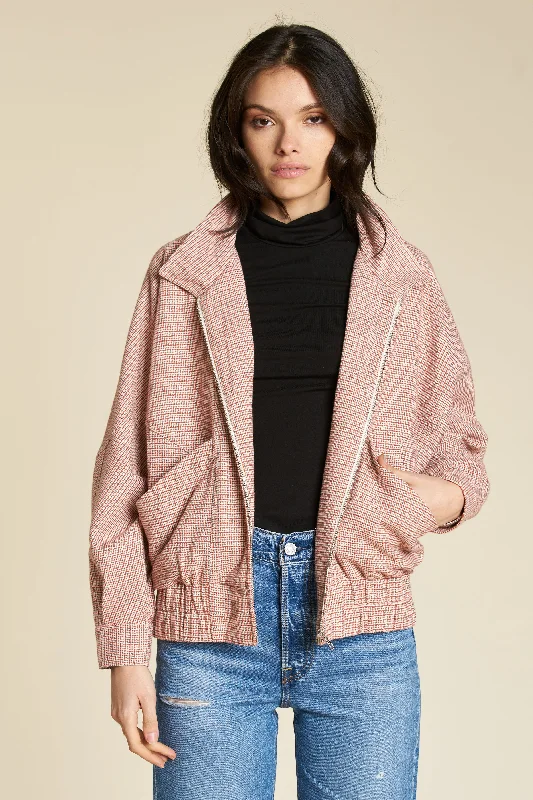 Retro Woolen Jacket ELISE BOMBER JACKET - J0907B