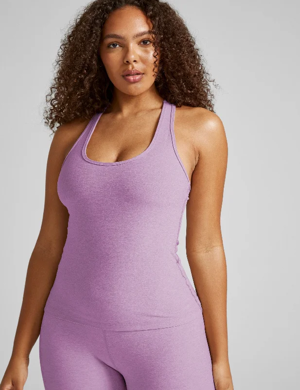 Retro Elegant Style Spacedye Step Up Racerback Tank