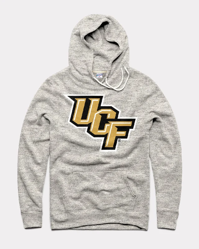 Sports outdoor style UCF Knights Logo Athletic Grey Hoodie