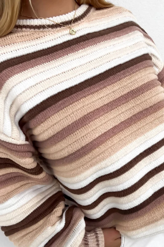 Sweet Flower Style Abba Knit Neutral