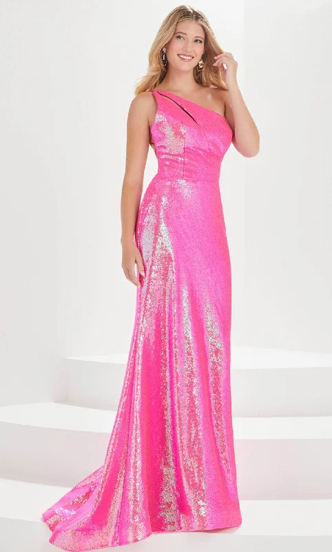 Boutique style Tiffany Designs by Christina Wu 16006 - Sequined Prom Gown