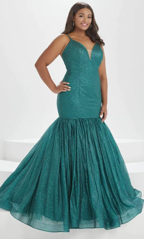High-end atmosphere Tiffany Designs by Christina Wu 16047 - Glittered Mermaid Evening Gown High-end atmosphere Tiffany Designs by Christina Wu 16047 - Glittered Mermaid Evening Gown