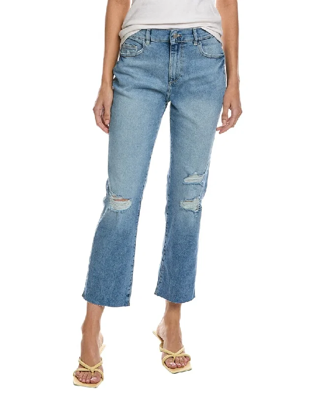Sports Vitality Style DL1961 Patti Droplet High-Rise Straight Jean