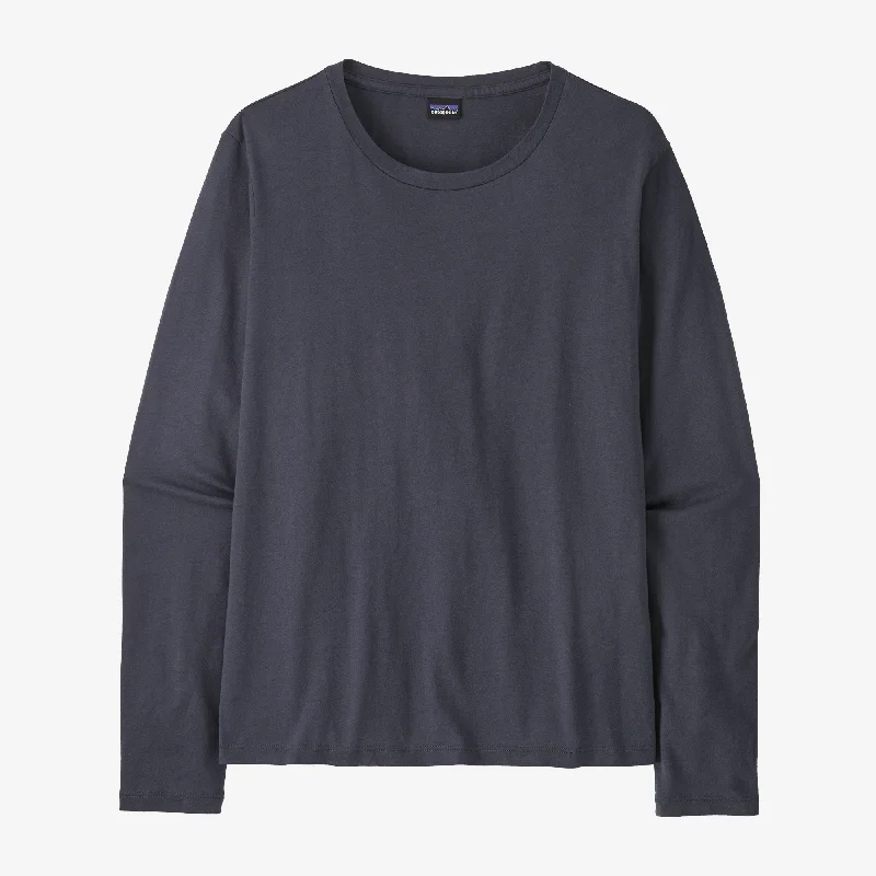 Sports Fitness Style Women's Long-Sleeved Regenerative Organic Certified® Cotton Tee