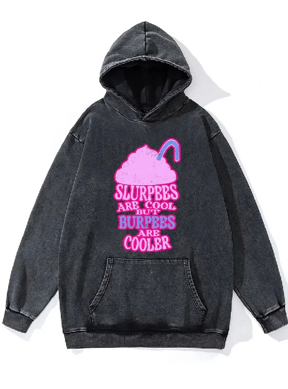 Elegant and noble Burpees Are Cooller Washed Gym Hoodie