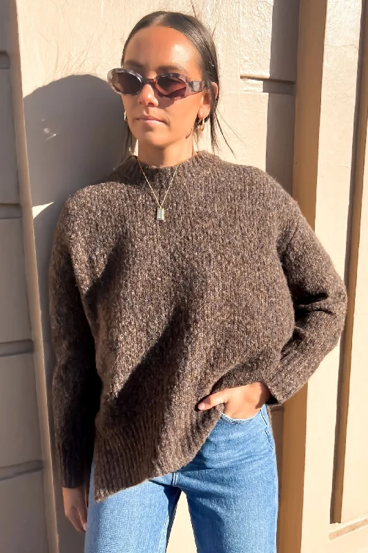 Fun and cute Zahara Knit Chocolate