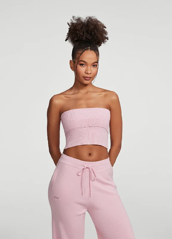 High-end atmosphere Chunky Knit Crop Top
