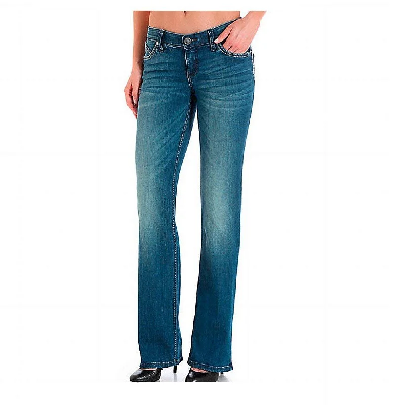 Cool Style Women's Wrangler Ultimate Riding Shiloh Low Rise Bootcut Jeans