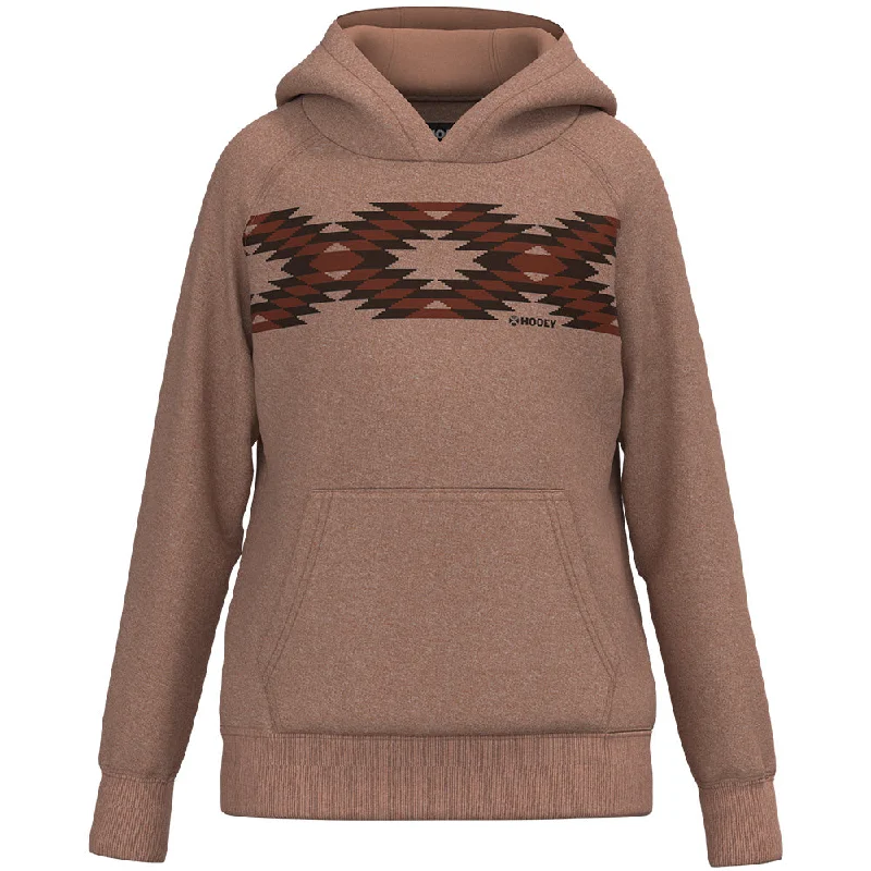 Retro Design Youth Girls "Polar Fleece" Pink w/ Maroon Hoody
