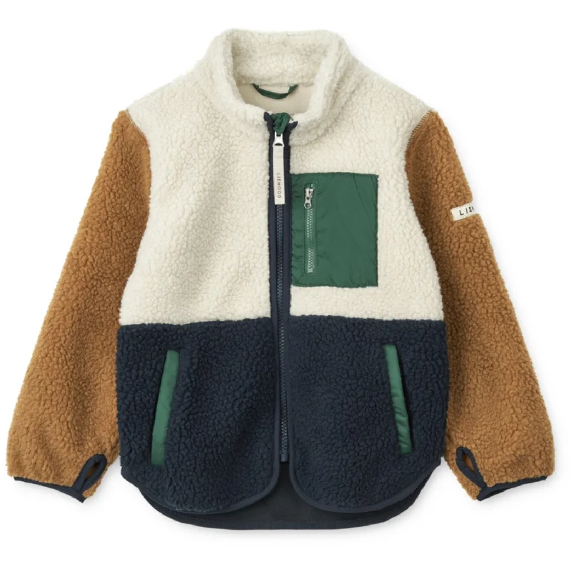Sports Comfort Style LieWood Classic Navy Multi Mix Nolan Pile Jacket