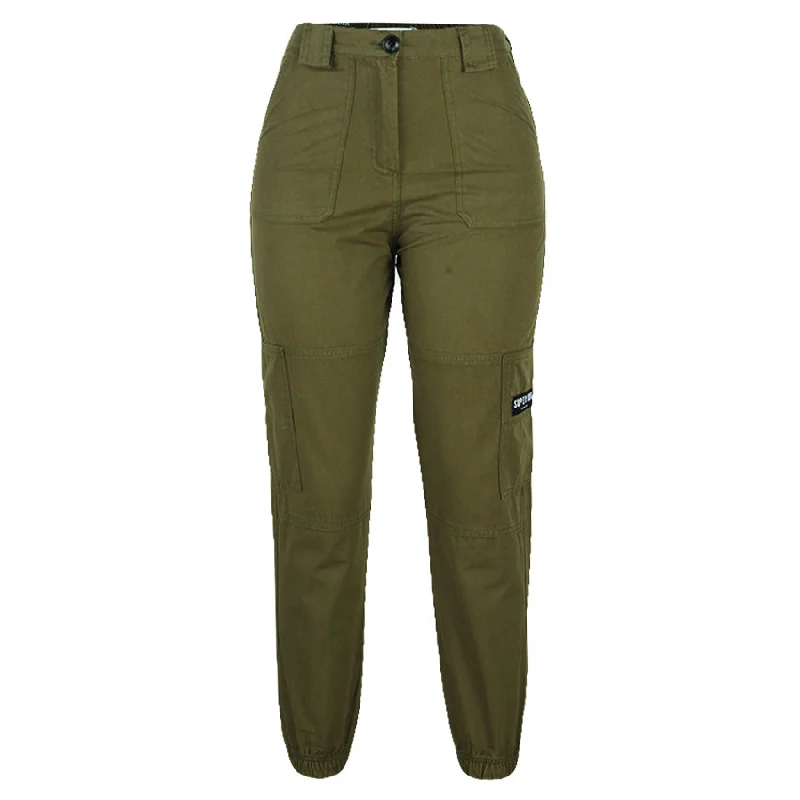 Retro Design Dark Green Jeggings