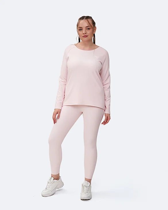Sweet Student Style Pink Vanilla Long Sleeve