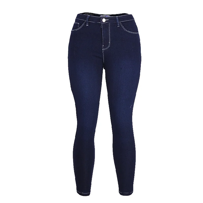 Retro Elegant Style REDTAG Women's Indigo Jeans