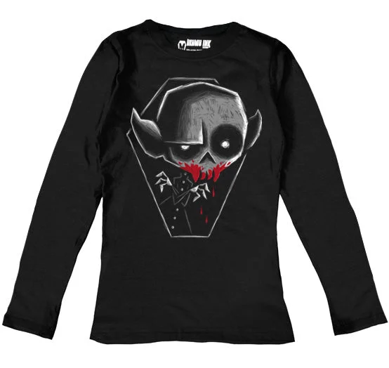 Street Show-off Style Blood Thirst Women Long Sleeve Tshirt