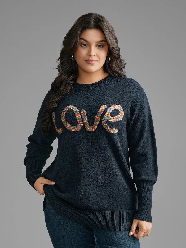 Sports fitness shoes Supersoft Essentials Love Pattern Heather Pullover