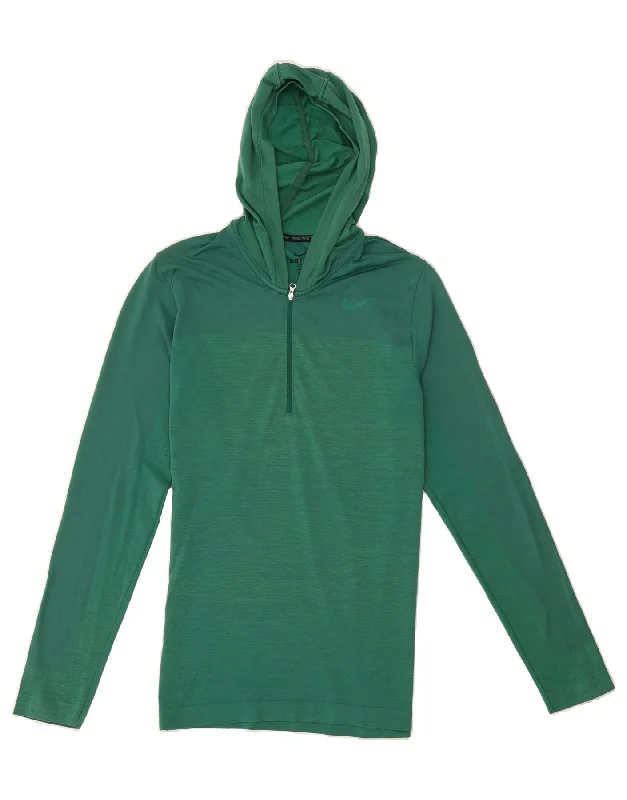 Sweet Modified Style NIKE Womens Dri Fit Hooded Pullover Tracksuit Top UK 12 Medium Green Sweet Modified Style NIKE Womens Dri Fit Hooded Pullover Tracksuit Top UK 12 Medium Green