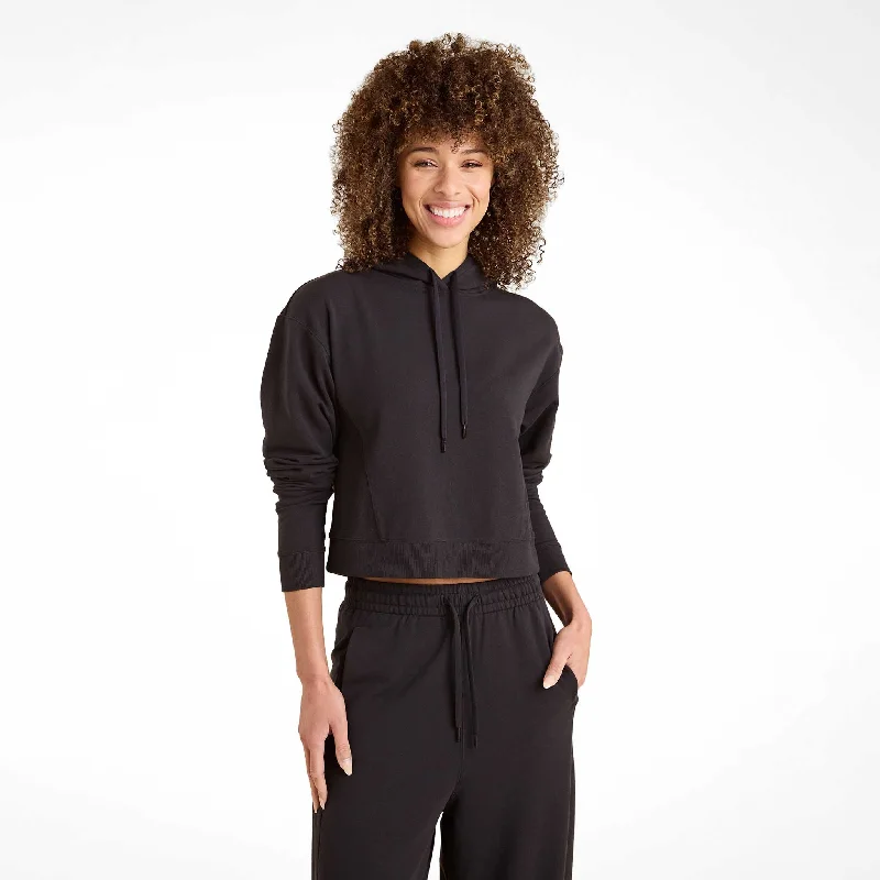 Sweet Age-Reducing Style CloudTech Hoodie | Black