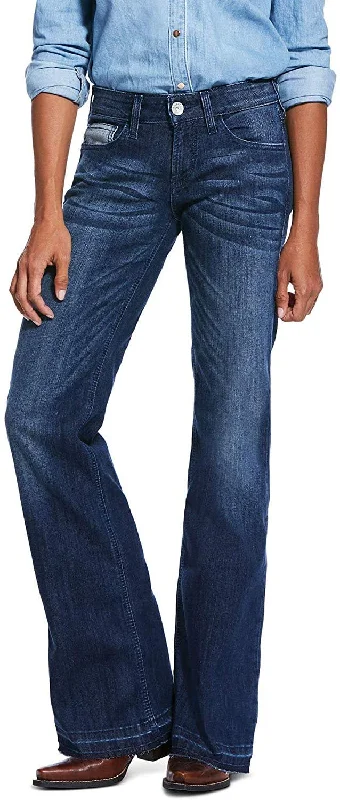 Retro Stripes Ariat Women's Trouser Reverse Sparrow Jeans in Penelope