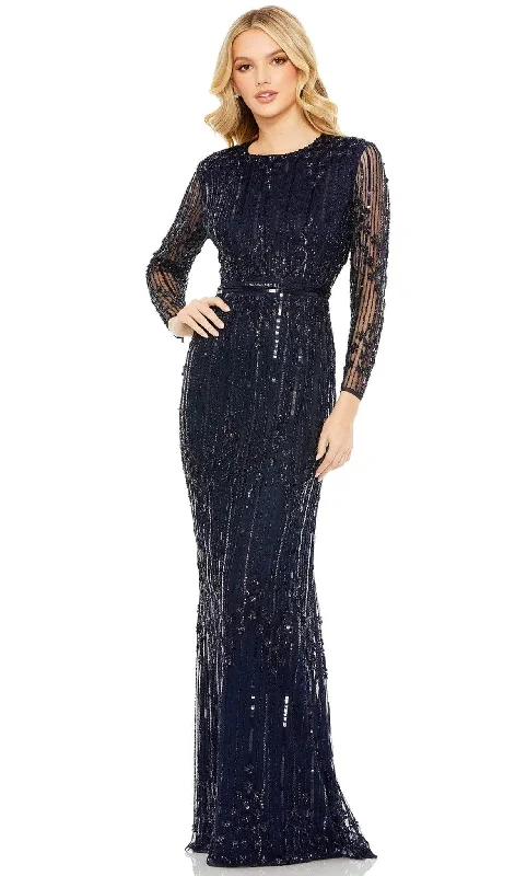 Street Style Mac Duggal 93781 - Sequin-Embellished Evening Gown