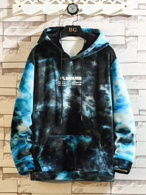 Personalized print Tie-Dye UNISEX Hoodie