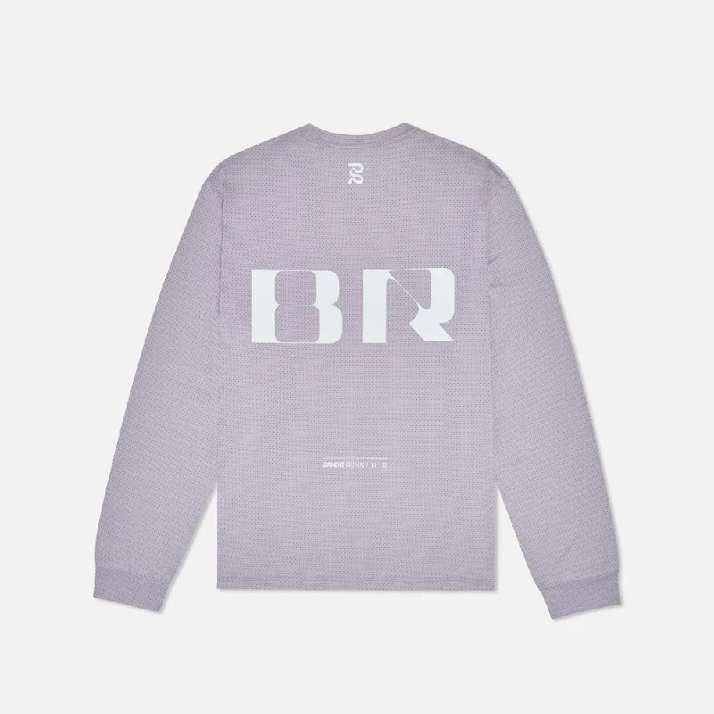 Street Sports Shoes NanoMesh™ Performance Long Sleeve, Unisex - Light Thistle