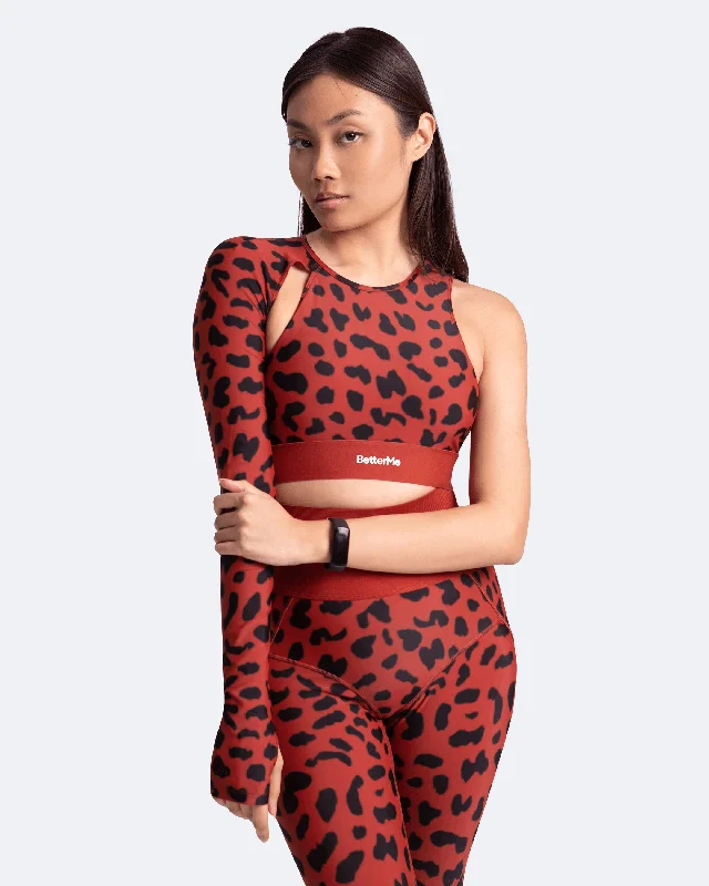 Sports Jumpsuit Trendy One-Shoulder Top