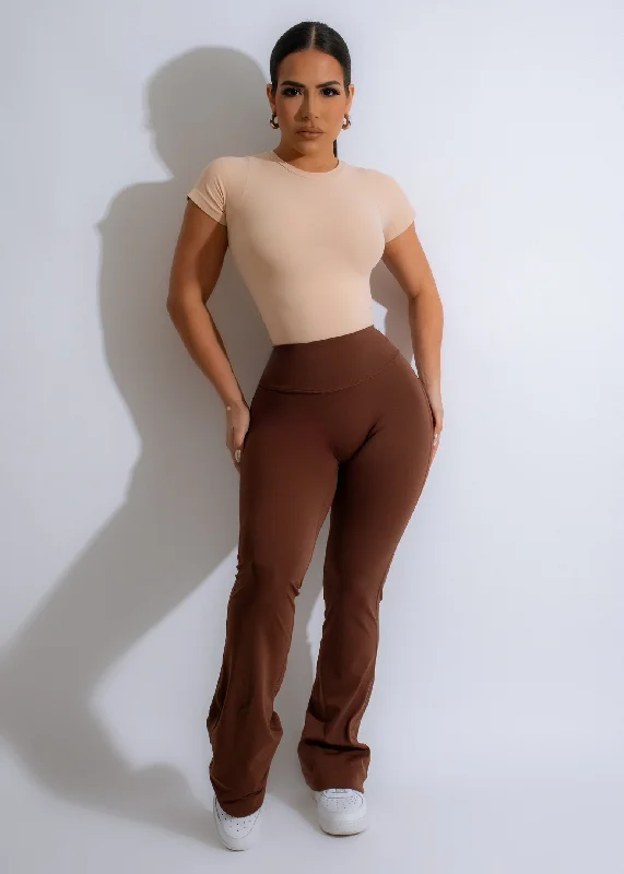 Retro Dress Effortless Legging Brown