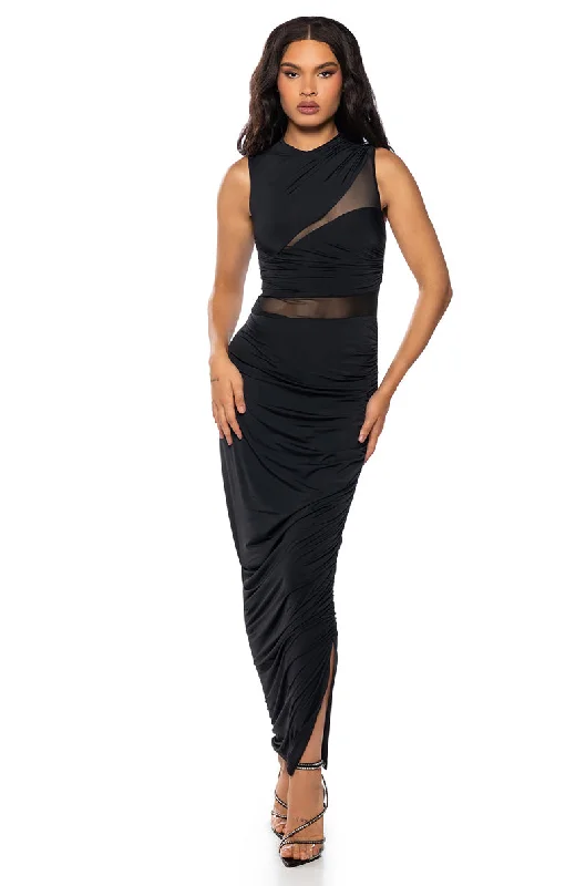 Avant-garde trend SHES ALL THAT RUFFLE MINI DRESS