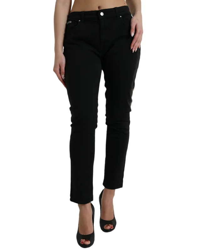 Amazing design Dolce & Gabbana   Two Tone blue Logo Skinny Women's Jeans