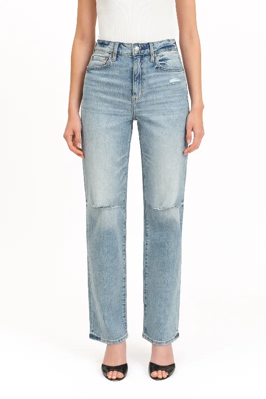 Sweet Age-Reducing Style Sundaze Straight Leg Jean - Fools Gold