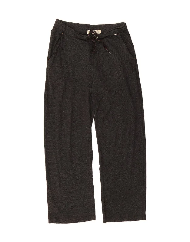 Street Show-off Style DOCKERS Womens Tracksuit Trousers UK 14 Large Grey
