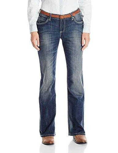Fashion Style Women's Wrangler Ultimate Riding Shiloh Low Rise Bootcut Jeans