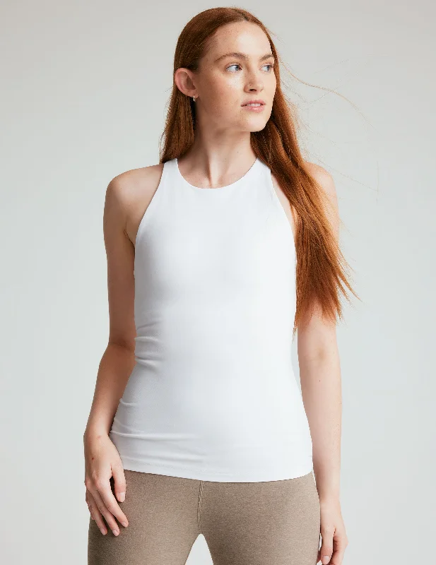 Sports outdoor style Spacedye Long Length Refocus Tank