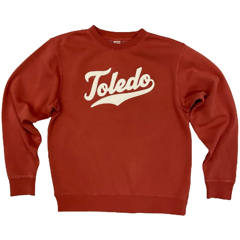 Printed pattern Toledo Felt Script Sweatshirt